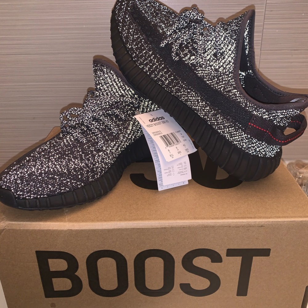 Yeezy Boost 350 v2 Black Static (Reflective)